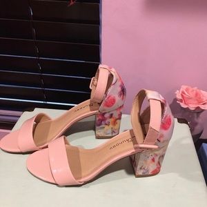 CL by Chinese Laundery Floral Heels